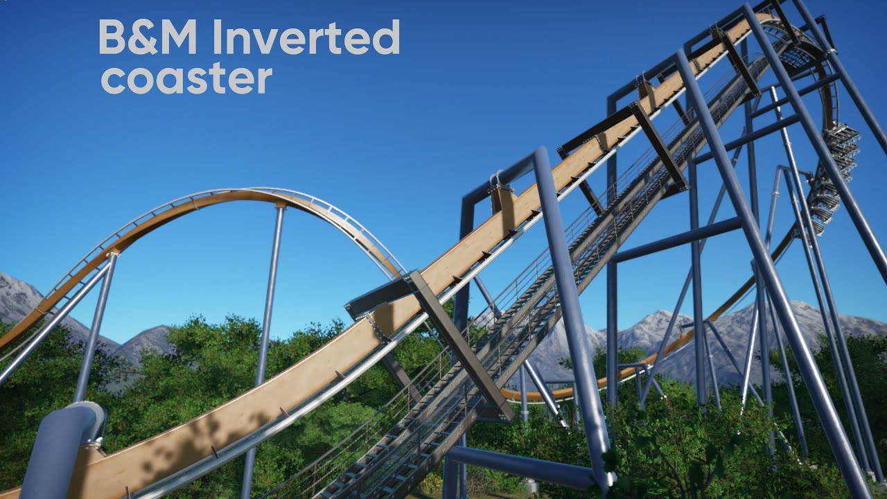 B&M Inverted Coaster - Planet Coaster - - YouTube