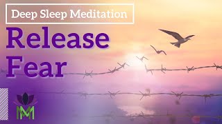 Let Go of Fear and Worry | Deep Sleep Meditation with Black Screen | Mindful Movement