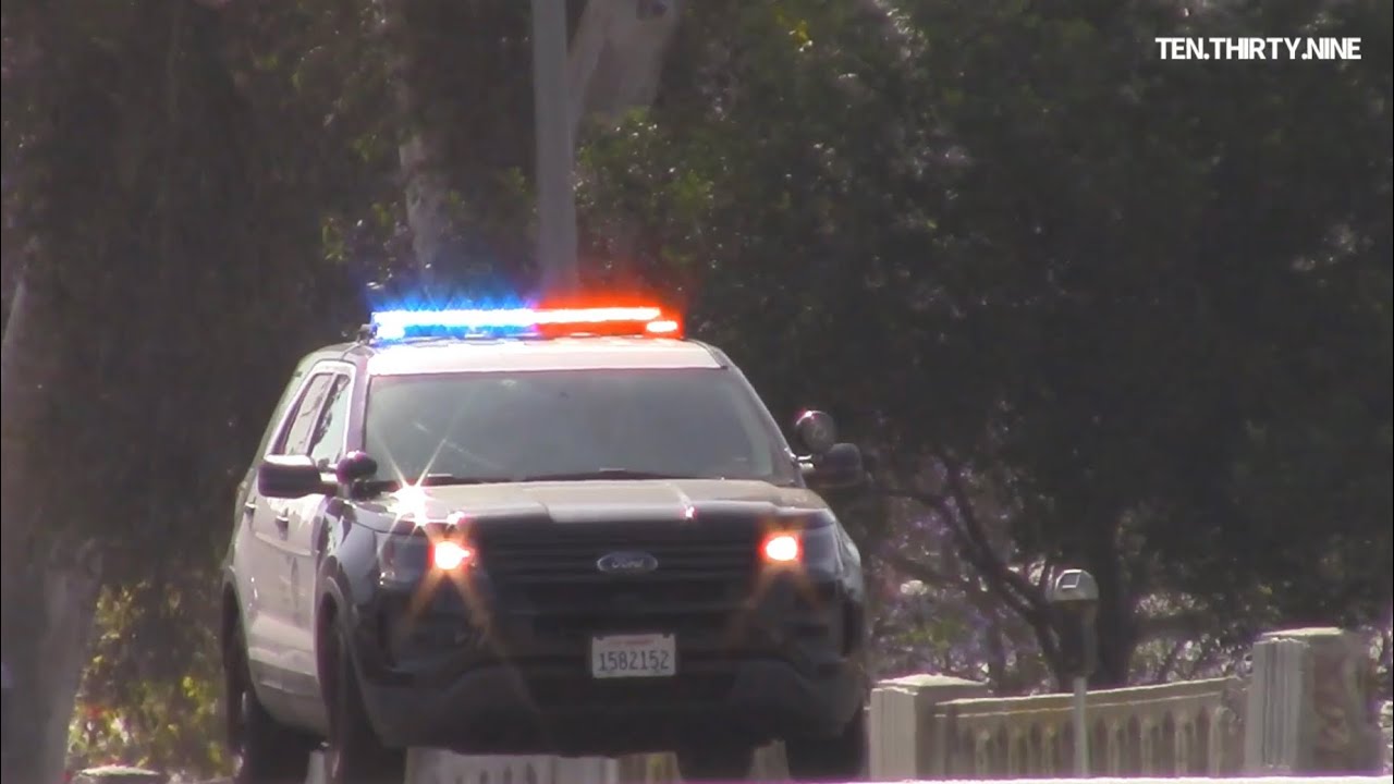 Lapd Units Responding Code 3 Youtube