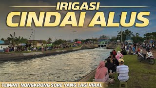 Irigasi Cindai Alus Banjarbaru, Viral Tempat Nongkrongnya Kaula Muda di Sore Hari, Rame POOOLLL