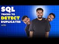 SQL Tricks to Detect Duplicates in Tamil