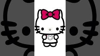 Hello Kitty Coloring Page. #drawing #coloringpages #HelloKittyColoring #ColoringMagic #AdorableArt