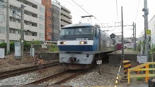 EF210-18牽引貨物列車　魚住駅付近にて3