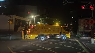 新北市環保局垃圾車KEL-5007沿線播音收運影片Taiwan Garbage Truck in New Taipei city，Taiwan (ゴミ収集車、대만 쓰레기차 )