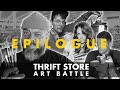 @TenHundred  Thrift Shop Art Battle Epilogue