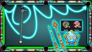 200 Venice Rings & Level 999 Magical Kiss Shot Archangel CUE Level MAX - 8 Ball Pool - GamingWithK