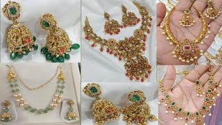 బేగంబజార్ న్యూ  జువెలరీ కలెక్షన్👌// One gram gold jewellery in wholesale with prices// 8639876659