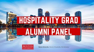 The Value of the Master of Management in Hospitality - Alumni Panel | BU SHA
