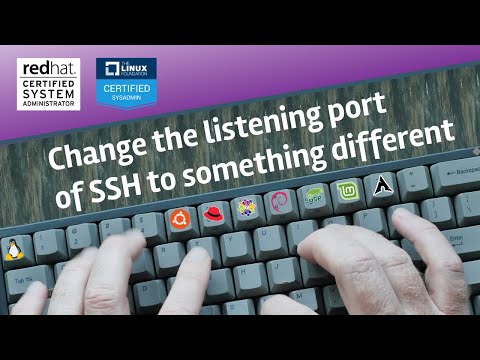 Change SSH listening port to something else [Ubuntu/Red Hat/CentOS/Kali Linux commands]