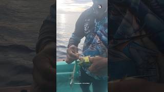 சிறிய படகில் ஓடுதுண்டில் மூலம் பரலா மீன் பிடித்தல்#sea #fishing#deepseafish#viral#fish#deepsea #food