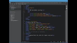 Intermediate Web Design: Adding HTML and CSS to your PHP documents