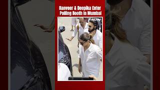 Lok Sabha Polls | Deepika And Ranveer Make Their Way Into A Polling Booth In Mumbai