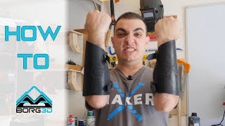 Leather Bracers Build// How-To