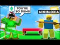 I Pretended To Be A *NOOB IN VOICE CHAT* (Roblox BedWars!)