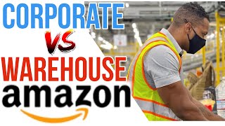 Amazon Warehouse VS. Amazon Corporate | Working At Amazon (AZA3 Tempe Arizona)