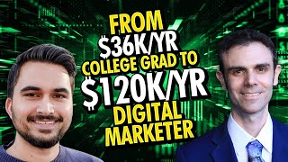 From $36k/Yr Political Science Major to to $120k/Yr Digital Marketer