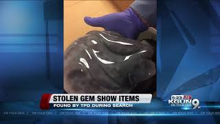 Police recover items stolen from Tucson Gem Show