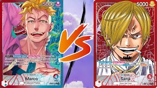 One Piece Card Game: Marco vs Sanji (PRB-01)