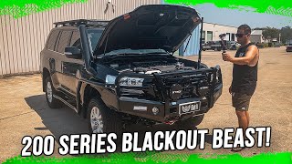 2019 Toyota LandCruiser 200 Series VX: Full Blackout \u0026 Off-Road Ready