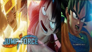 【JUMP FORCE】コンボ動画　ルフィ/ナルト/悟空　|　COMBOS　Luffy/Naruto/Goku