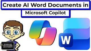 Microsoft Copilot Word Document Generation | Full Tutorial