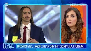 Eurovision 2025: canzone dell'Estonia sbeffeggia l'Italia. E' polemica - La Volta Buona 19/02/2025