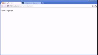 jQuery Tutorial 4 Testing jQuery