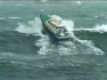 Big storm, pilot boats in 10m waves