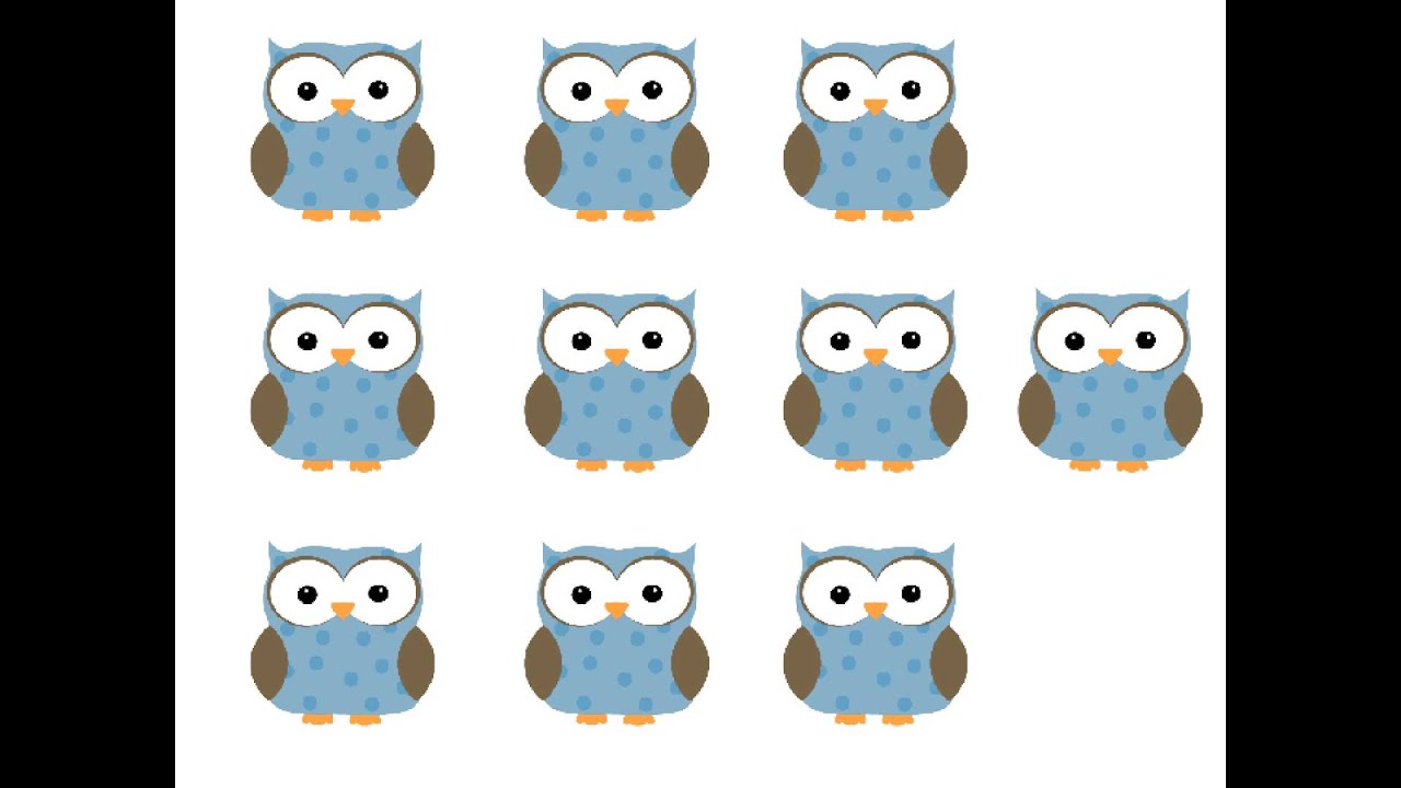 Subitizing 1 Youtube