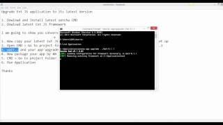 Ext JS Upgrade App to latest version JS Mount