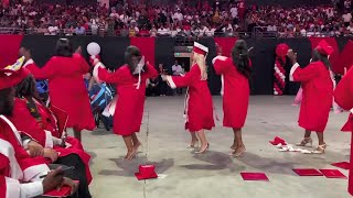 Moments from the WSSU Spring Commencement 2023