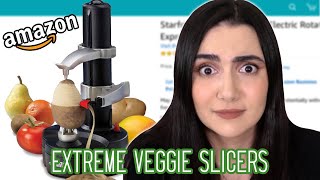 We Tried Extreme Amazon Vegetable Slicers • Safiya & Tyler Live