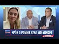 spÓr o pomnik rzezi woŁyŃskiej k. romanowska i p. zdziarski wcentrumwydarzeń 18.07.2024