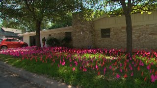 Thousands of deaths in Texas: Austin artists honors COVID-19 victims | KVUE