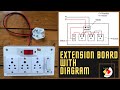 How to make an extension box || Extension Board Wiring with Fuse and Indicator