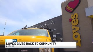 Love's upgrades at Roscoe travel stop