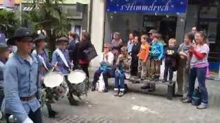 Lenzburger Jugendfest 2014 Umzug Tambouren Kadetten