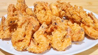 Lauk Favorit Anak² ‼️ Udang Goreng Crispy Tanpa Telur Tetap Kriiiiuuuuukkkk Dan Gurih