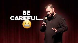 The Most Nerve Wracking Audience Interaction Ever | Jeff Leeson | Stand-Up Comedy