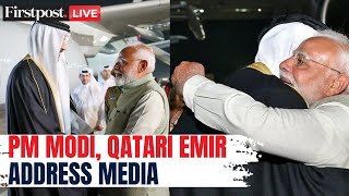 PM Modi LIVE: PM Modi, Emir of Qatar Hold Meetings, Address Press Conference | Emir in India | N18G