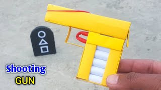 How to make Paper Gun | Mini Paper Pistol Gun Very Easy | Pocket Size Mini Gun