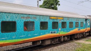 Exploring The Beauty Of Diverted 12504 Agartala - SMVT Bengaluru Humsafar Express