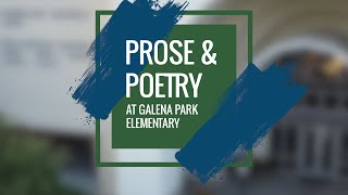 Galena Park Elementary Prose & Poetry 2021