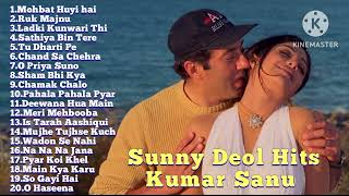 Sunny Deol Top 20 Song|Kumar Sanu Song|Romantic Hit|Love Song|Hindi Song|Sunny Deol|Kumar Sanu| #90s