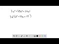 Choose the correct method from Section 6.1 or Section 6.2 to factor each of the following. 3 a^4+…