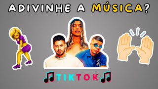 🎶 Adivinhe a Música do TIKTOK com Emojis | Desafio musical Tropa do Oruam #21 #tiktok