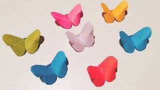 Easy Paper Butterfly Origami   Cute & Easy Butterfly DIY   Origami for Beginners Simple Way