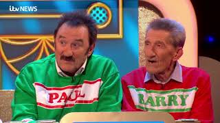 Paul Chuckle pays emotional tribute to brother Barry | ITV News