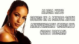 Alicia Keys - Songs in A Minor 20th Anniversary (Medley) (2021 BBMAs)