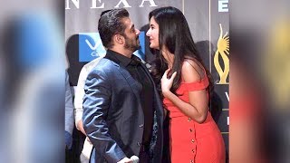 Salman Khan Katrina Kaif CUTE Moments At IIFA Awards 2017 New York Press Conference